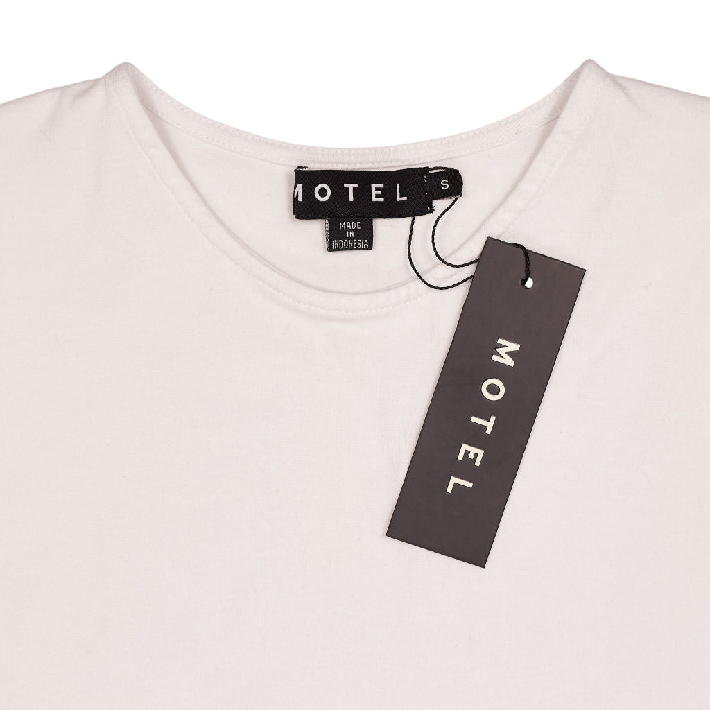 Motel White Bosie Top