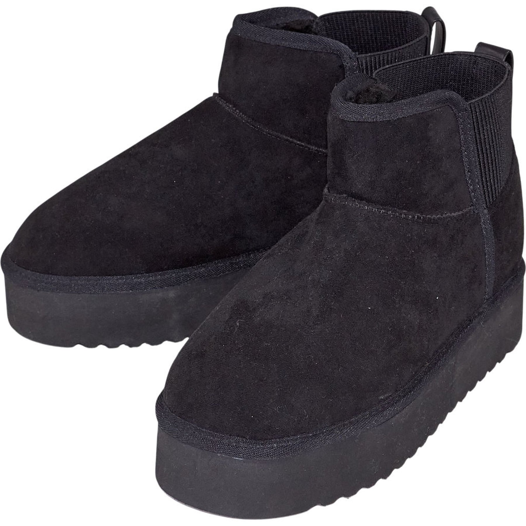 River Island Black Suede Boots