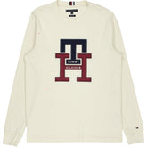 Tommy Hilfiger Cream Logo T-Shirt