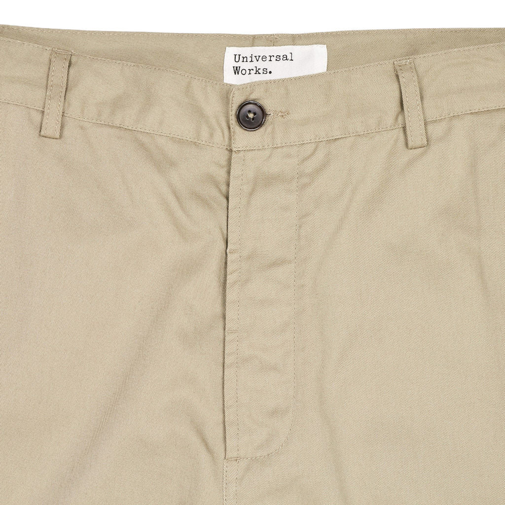 Universal Works Beige Cotton Trousers