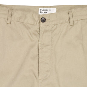 Universal Works Beige Cotton Trousers
