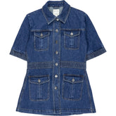 seventy + mochi Blue Denim Dress