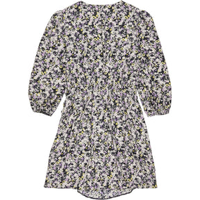 River Island Black Purple Floral Mini Dress