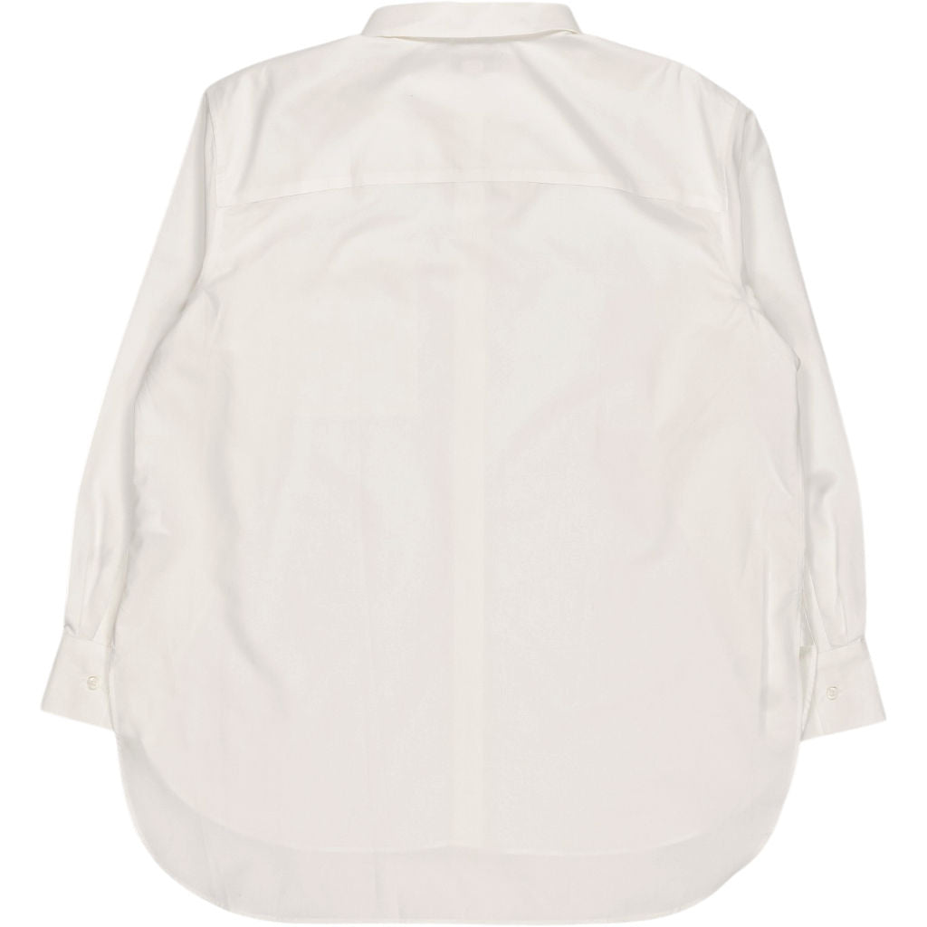 Lands' End White No Iron Shirt