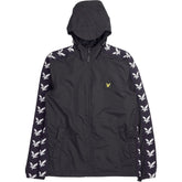 Lyle & Scott Black Logo Hooded Jacket