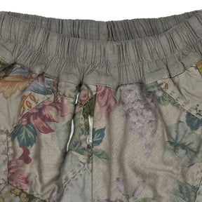 By Walid Floral Patchwork Shorts
