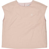 Calvin Klein Pink Sleeveless Crinkle Top