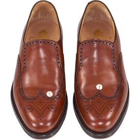 Crockett & Jones Brown Leather Brogues