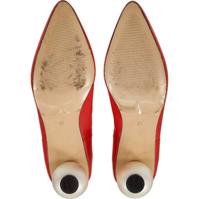 Mother of Pearl Red Ankle Boots EU 37