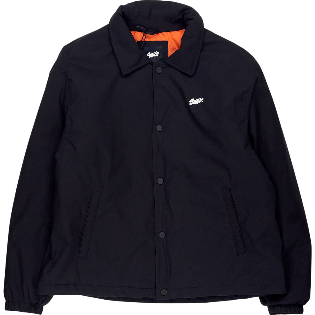 Pull & Bear Black Logo Jacket