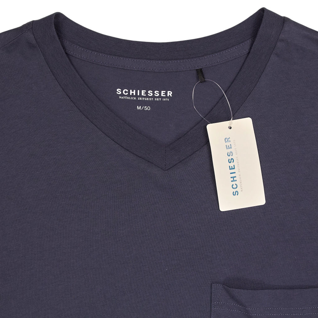 Schiesser Graphite V-Neck T-Shirt