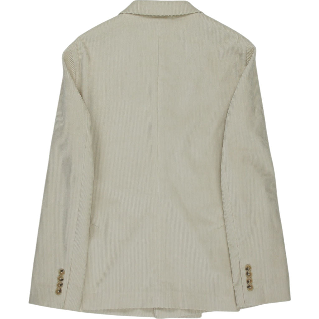 Moss Cream Double Breasted Corduroy Blazer M