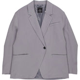 Pull & Bear Light Grey Loose Fit Blazer