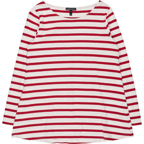 Isabella Oliver Red White Maternity Top