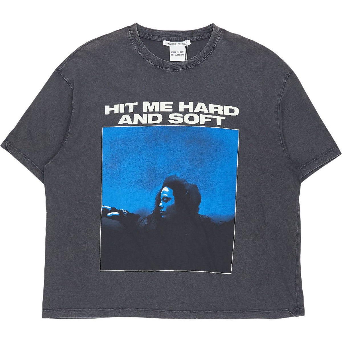 Pull & Bear Black Graphic T-Shirt