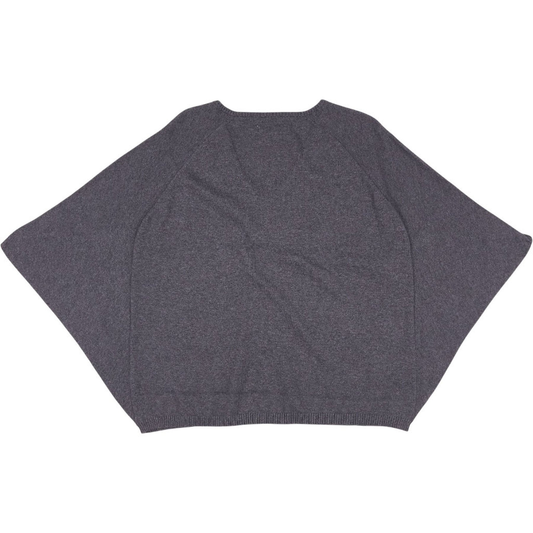 NRBY Grey V-Neck Batwing  Sweater