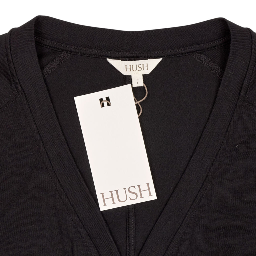 Hush Black Drapey Raglan Cardigan