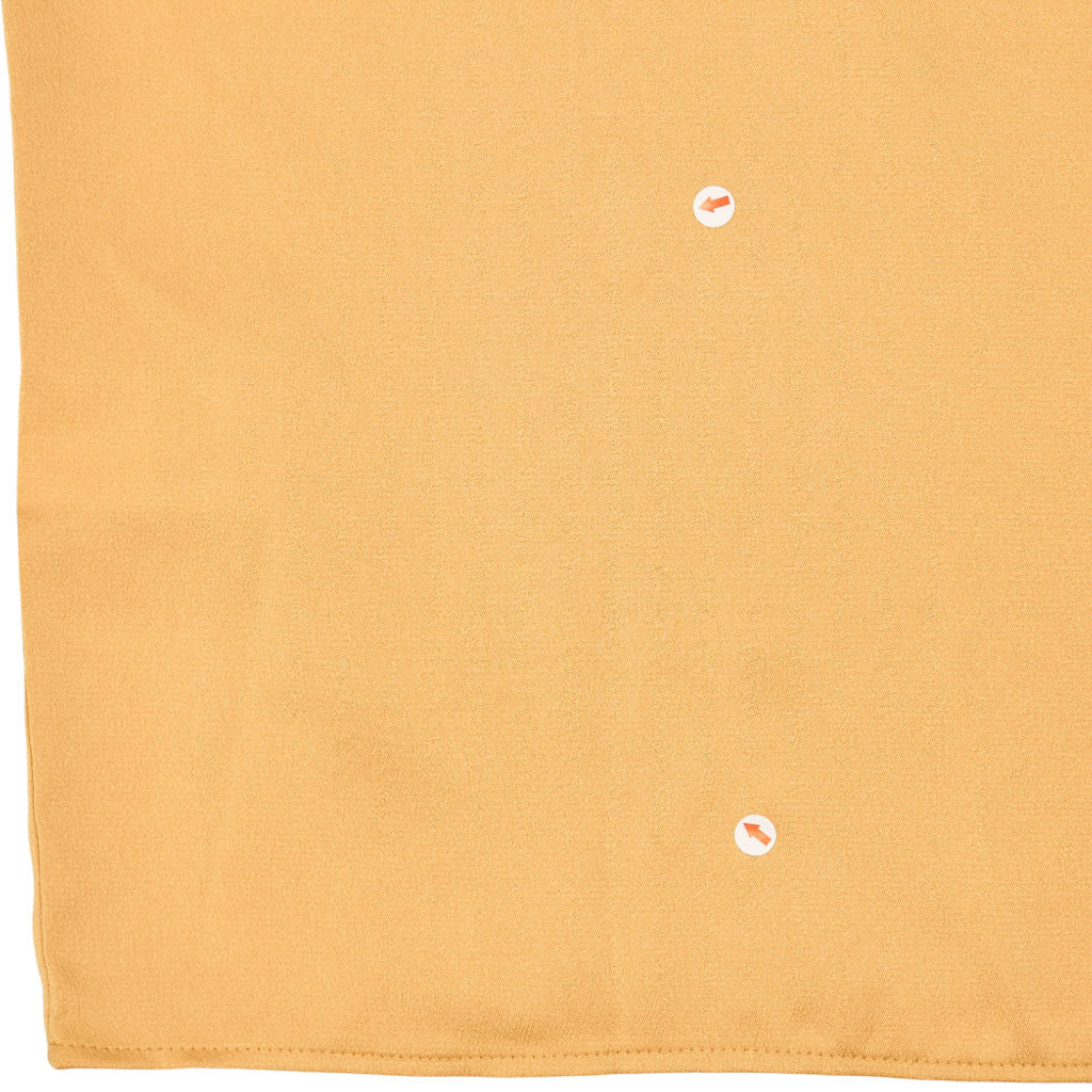 Lands' End Mustard Bow Pencil Skirt