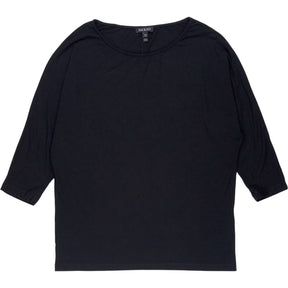 Baukjen Black 3/4 Sleeve Top