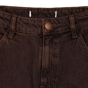 seventy + mochi Brown Fringe Hem Jeans