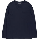 Schiesser Navy Long Sleeve T-Shirt