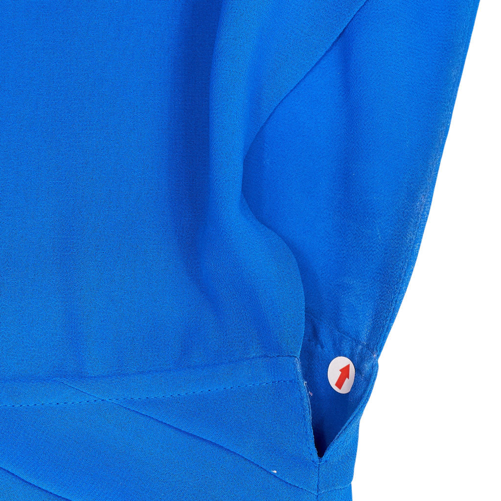 Ted Baker Blue Pleated Playsuit