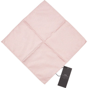 Moss London Pink Pocket Square