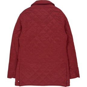 Anderson & Sheppard Burgundy Quilted Jacket