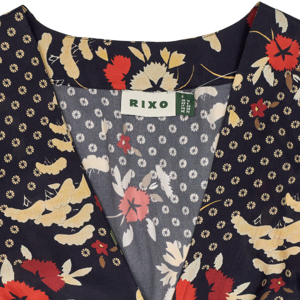 Rixo Multicoloured Raven Dress