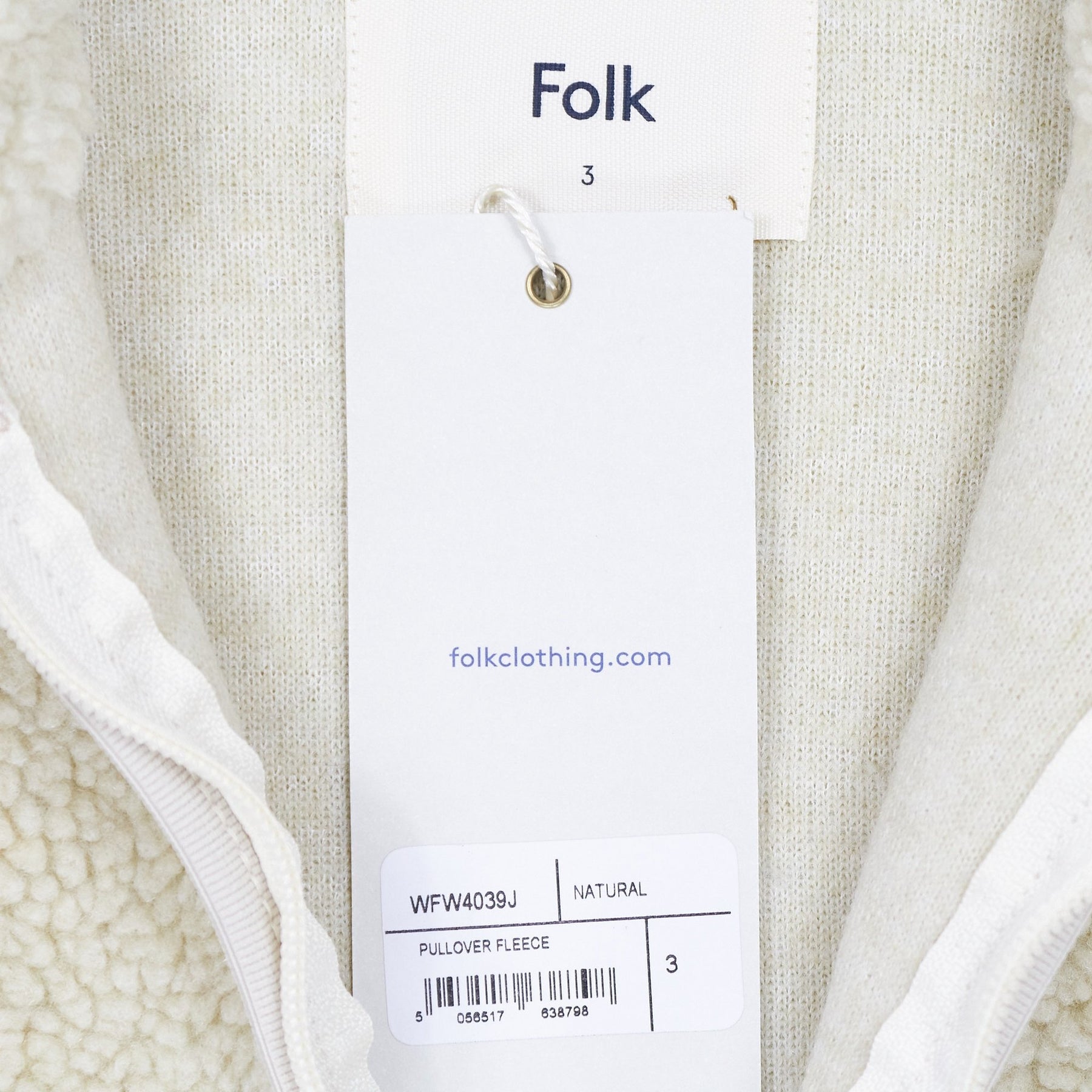 Folk Natural Pullover Fleece