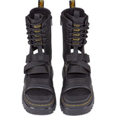 Dr Martens Black Mattison Gladiator Boots