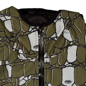 Billionaire Boys Club Green Graphic Print Jacket
