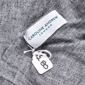 Caroline Andrew Grey Scarf
