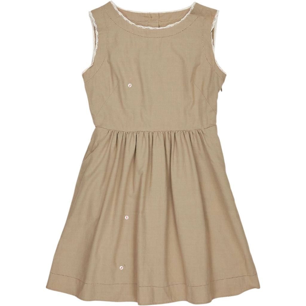 Paul & Joe Sister Beige Sleeveless Dress