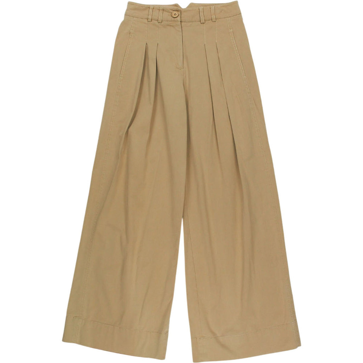Me+Em Beige Wide Leg Trousers