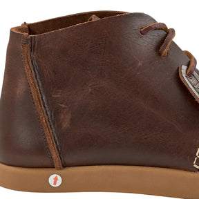 YMC Brown Leather Archer Boots UK 8