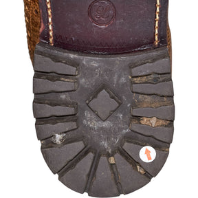 LRS Brown Leather Brogue Boots