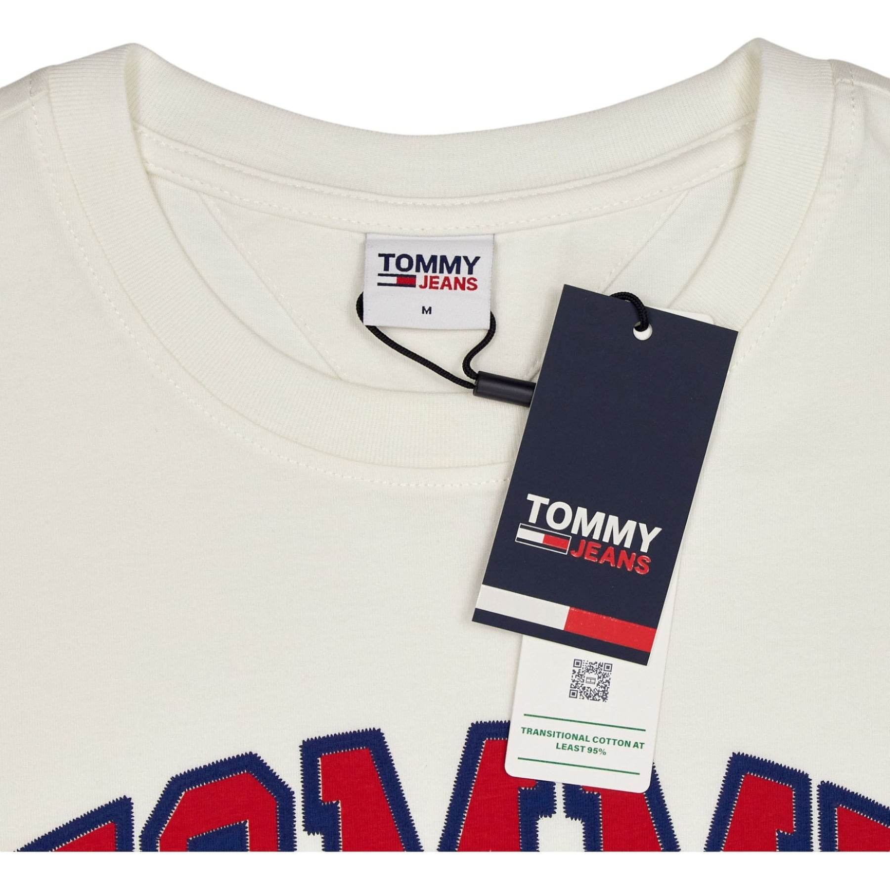 Tommy Jeans White Athletics T-Shirt