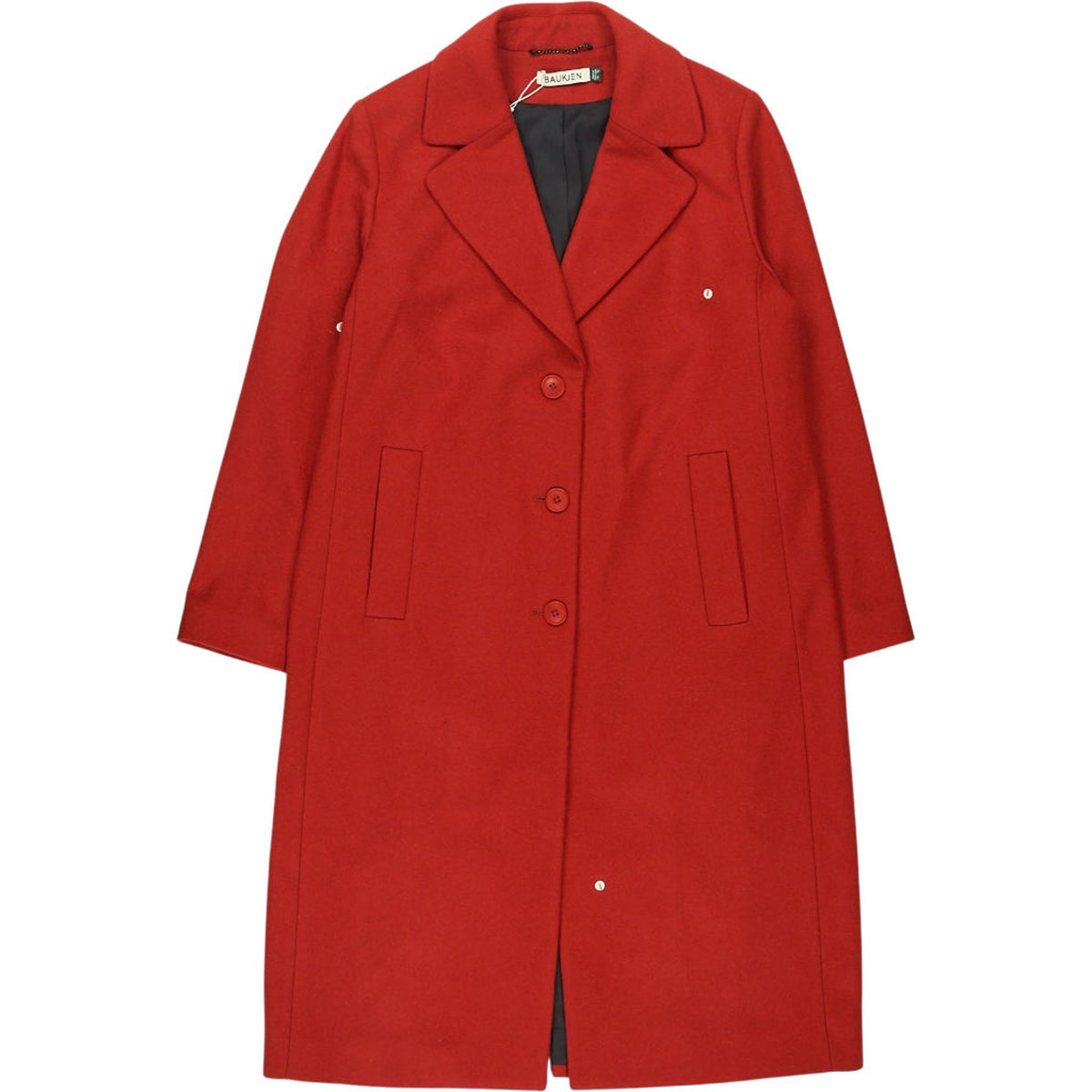 Baukjen Red Emanuela Recycled Coat