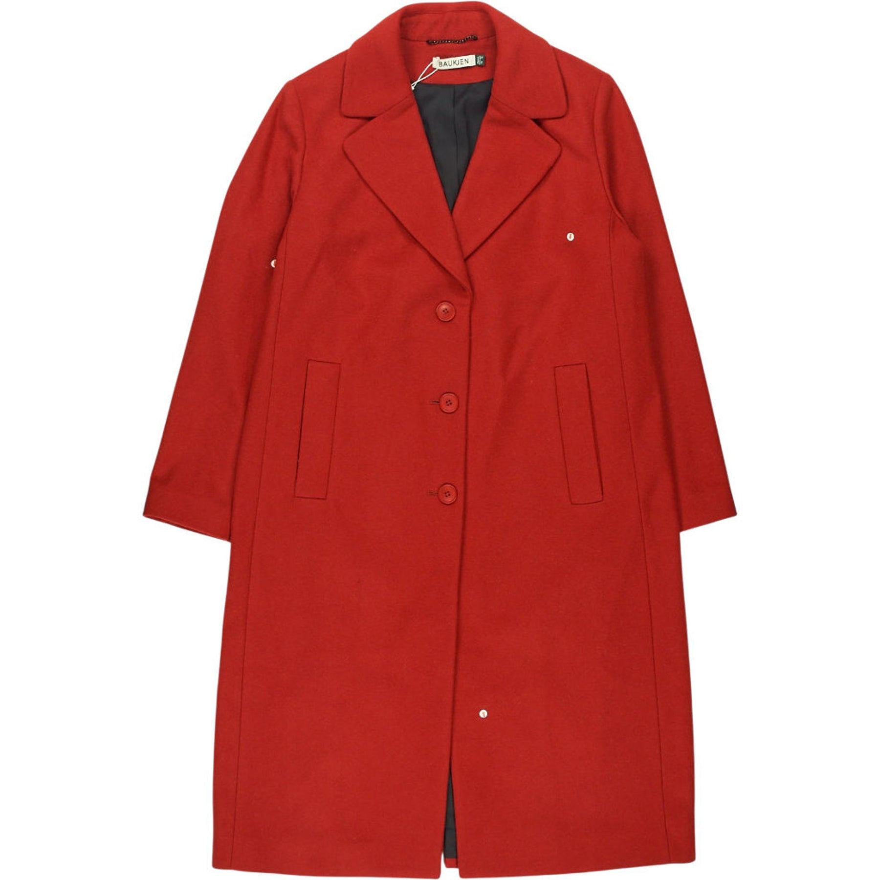 Baukjen Red Emanuela Recycled Coat