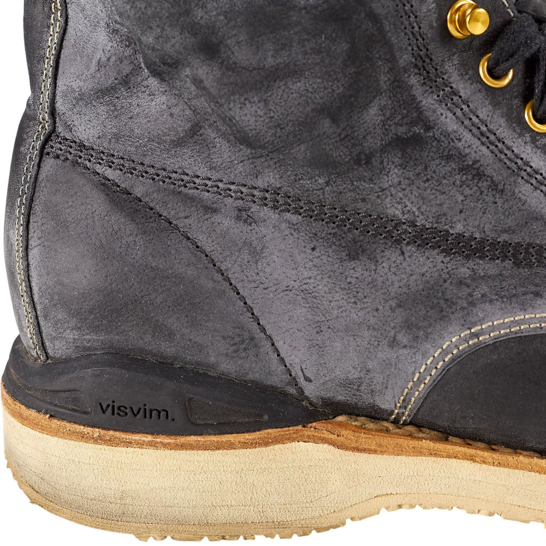 Visvim Black Virgil Folk Boots