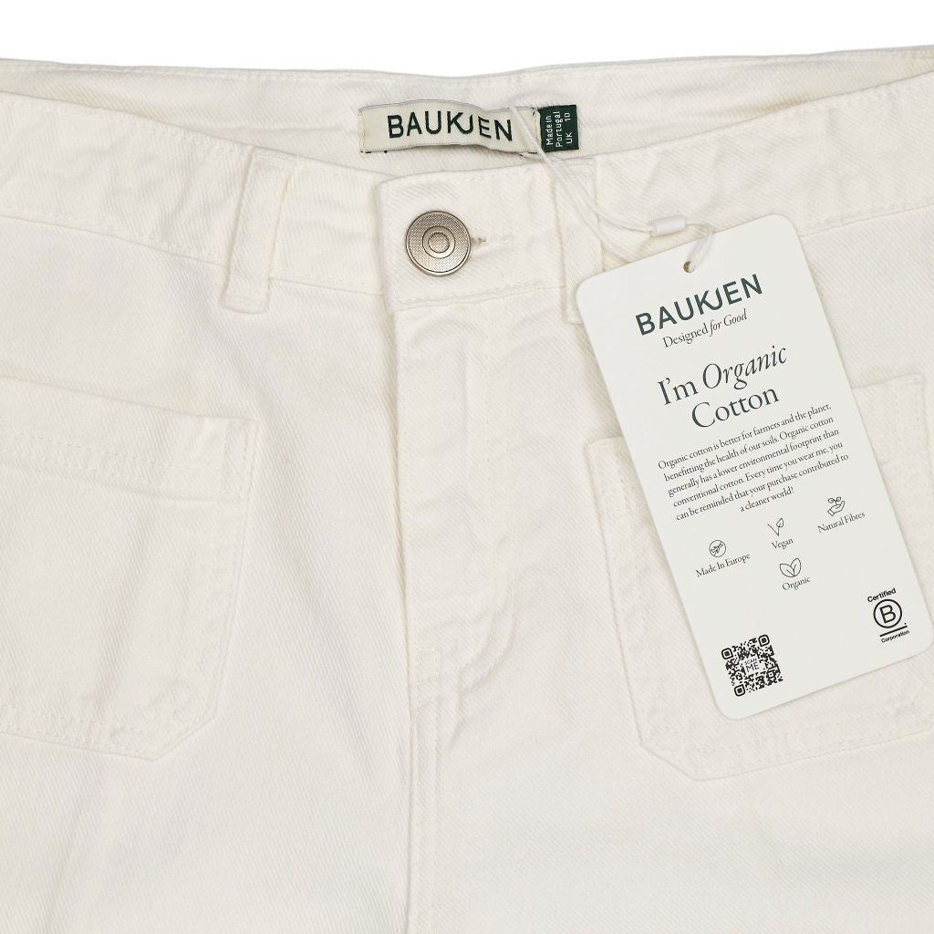 Baukjen White Organic Cotton Jeans