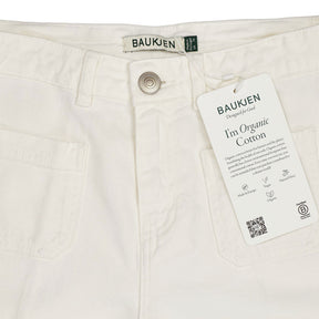 Baukjen White Organic Cotton Jeans