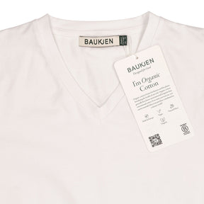 Baukjen White Kiana V-Neck Tee