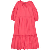 NRBY Pink Cotton Midi Dress