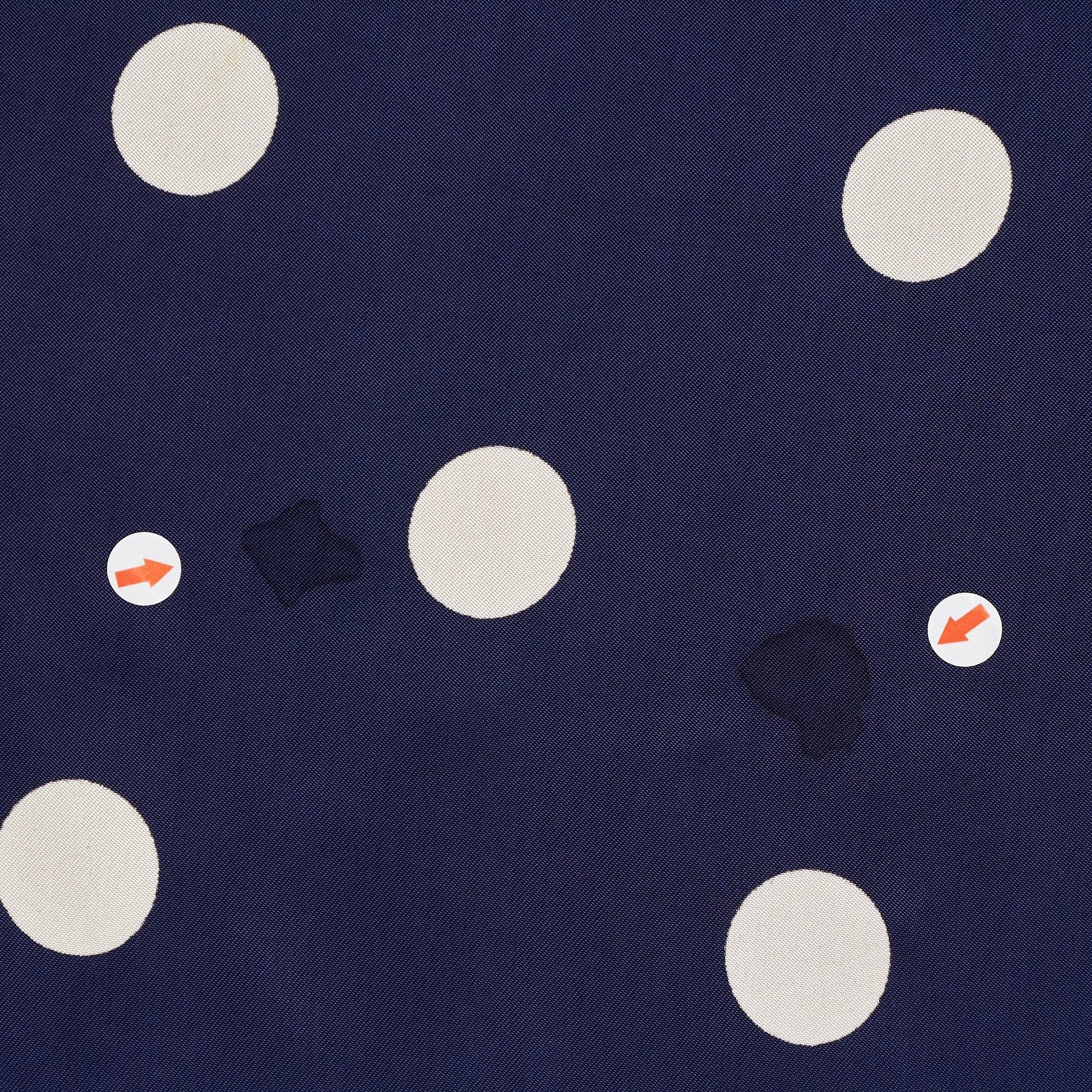 Baukjen Navy Polka Dot Doris Skirt