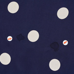 Baukjen Navy Polka Dot Doris Skirt