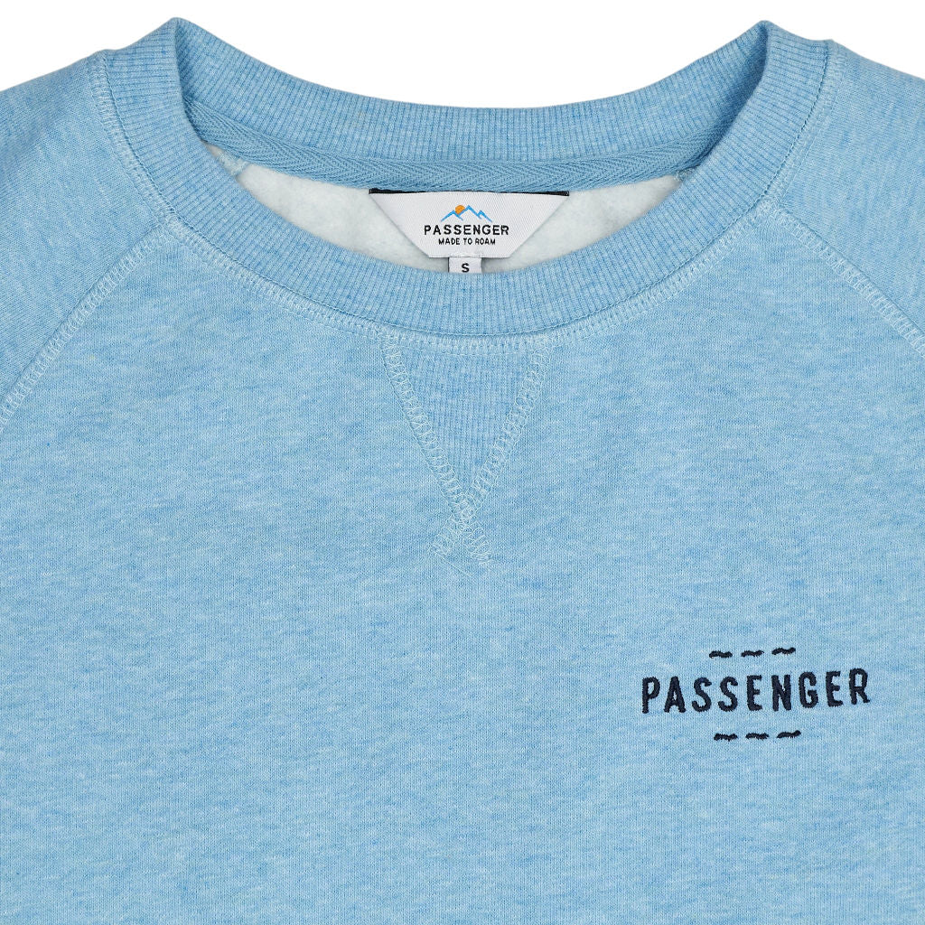 Passenger Blue Crew Neck Sweatshirt