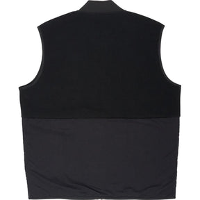 Calvin Klein Black Bonded Fleece Vest