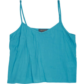 WYSE Blue Viscose Strappy Top